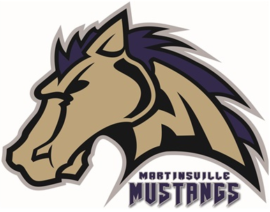 Martinsville Mustangs 2013-Pres Primary Logo iron on transfers for clothing